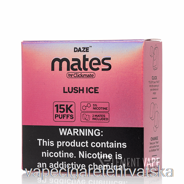 Vape Hrvatska 7 Daze Mate Pods Lush Ice